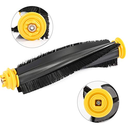 SUNTARY Replacement Accessories for Shark ION Robot RV750 RV750C RV755 RV720 RV700 Vacuum Cleaner, (NOT Fit RV7XX_N), 1 Main Brushroll +2 Filter + 6 Side Brush + 1 Cleaning Tool, 10 Packs Spares Parts