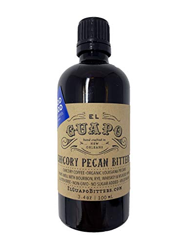 El Guapo Chicory-Pecan Bitters - coffee & nut flavors with aromatic spices 100mL/3.4 fl. oz - Thumbnail 3