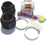 JET-AIR E-Magnetic Fuel Saver Intake Kit Lancia Ypsilon 1.2L w/ UNIVERSAL INSTALLATION