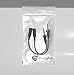 2 GreatValueTech™ Generic Replacement Headphone Wires With 2 Black Cover / Screws for Iphone 4 / 4S LifeProof Cases