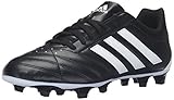 adidas Performance Men's Goletto V FG Soccer Shoe, Black/White/Black, 9.5 M US