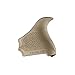 Hogue HandAll Beavertail Rubber Grip Sleeve for Glock 26, 27, 29, 33, 39 (Gen 3 & 4), FDE (Flat Dark Earth) - 18603