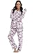 Del Rossa Women's Cotton Pajama Set, Long Woven Pjs