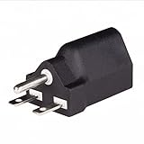 VIVOSUN 120V to 240V Outlet Adapter Plug, 100% Tested 120 to 240 Volt Power Converter Plug w/ Secure 3-Prong Grounded