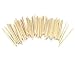 50 pcs Wood Stick Nail Art Orange Cuticle Pusher Remover