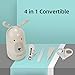 Baby Nail Kit by ARRNEW | 4-in-1 Baby Grooming Kit with Deer Case, Baby Nail Clippers, Scissor, Nail File & Tweezer | Baby Manicure Kit and Pedicure kit for Newborn, Infant & Toddler (Gray)
