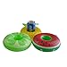 BFU 9 Pieces Inflatable Fruit Shape Drink Holders, Inflatable Pool Floats, Inflatable Pool Party Drink Floats (3 Pineapple, 3 Lime, 3 Watermelon)