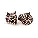 Antique Bronze Wolf Head Men Bracelet Charms Spacer Beads DIY Jewelry Findings 11x14mm 10Pcs MixColor