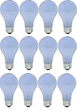 GE Lighting 48689 75-Watt A19 Reveal Bulbs, 12-Pack