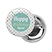Neil Enterprises Inc. Button Maker - 3 Inch Metal Buttons, 100 Pieces, Silver