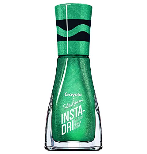 Sally Hansen Insta-dri Crayola Metallics, Metallic Seaweed, 0.31 Fluid Ounce