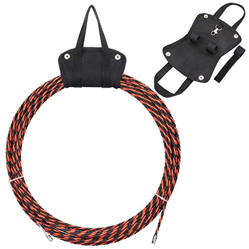 StartFine Fish Tape Wire Puller Through Wall with Portable Storage Bag Wire Threader Fish Cable Plus Fish Cable Fastener 6MM 82 ft - Thumbnail 6