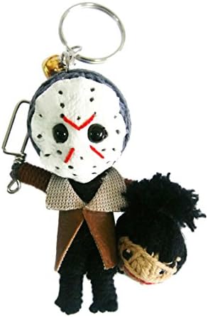 Jason Friday13 Voodoo String Doll Keychain Keyring