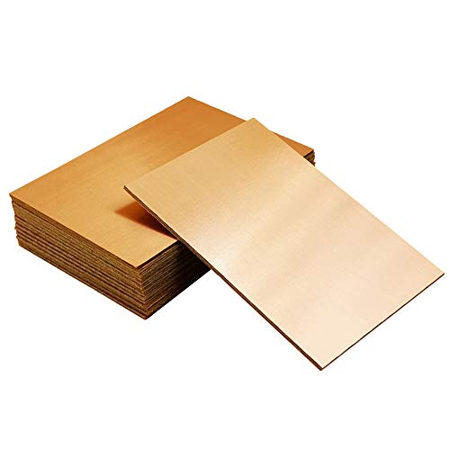 YUNGUI DIY Prototyping PCB Boards,15Pcs 7x10cm Single Sided FR4 Copper Clad PCB Laminate Circuit Board