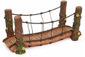 WOODLAND KNOLL/MARSHALL HOME AND GARDEN Mg171 Rope Bridge Marshall Home and Garden Fairy Garden