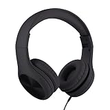 New! LilGadgets Connect+ PRO Kids Premium Volume Limited Wired Headphones with SharePort (Children) - Black