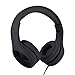LilGadgets Connect+ Pro Wired Kids Headphones for School w/Microphone, Volume Limiting & Noise Reduction Over-Ear Headset w/Cord, SharePort Technology & SoftTouch Padding, Black Headphones for Kids