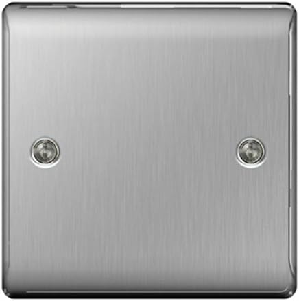 BG Nexus NBS Brushed Steel Switches Sockets - Full Range Available - 1 Gang