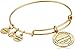 Alex and Ani Healing Love Expandable Rafaelian Gold-Tone Bangle Bracelet