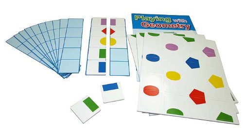 Learn and Play Playing with Geometry Magnetic Game Toy, 34 x 23 x 3cm