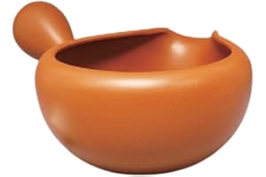 Cooling Bowl Ceramic Yuzamashi - GYOKKO - 10 oz (300 ml/cc) - Plain for Green Tea Leaf
