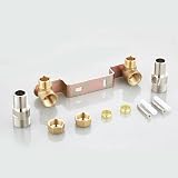 OMOTOOL Concealed Shower Faucet Wall Bracket Positioner 15mmx1/2'' view 6