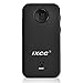 Car Bluetooth Receiver - iXCC New Generation [Bluetooth 4.0, 200MAH Built-in Battery] Car Adapter for Answering Calls, Playing Music and More - Black