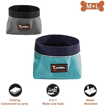 travel food and water bowl for dogs