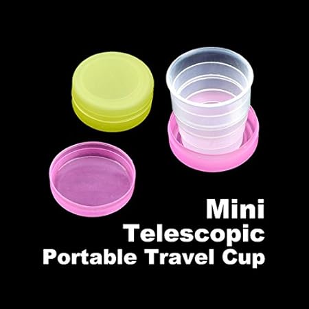 Wildlead Klappbecher aus Kunststoff Plastebecher zusammenklappbar Camping Tasse