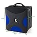 LINKYO Heavy Duty DVD Wallet Binder - 256 Disc 128 Title Liner Note Capacity (Blue)