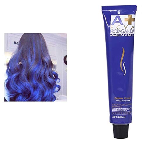 Yiwa 100ml Hair Dye Cream, Hair Coloring Dye Mud Hair Color Wax Hairstyle Styling Salon Home DIY Hair Coloring Changing Yourself Show Your Personality Hairdressing Accessories Fire Red - Thumbnail 7