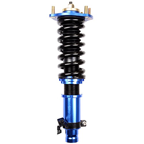 AUTOMUTO Coilover Struts Suspension kit coilover Shocks Full Set Adjustable Replacement Assemblies Parts Fit 1992-2001 Honda Prelude