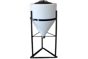 ACE ROTO 7 Gallon Cone Bottom Inductor Tank with Steel Stand