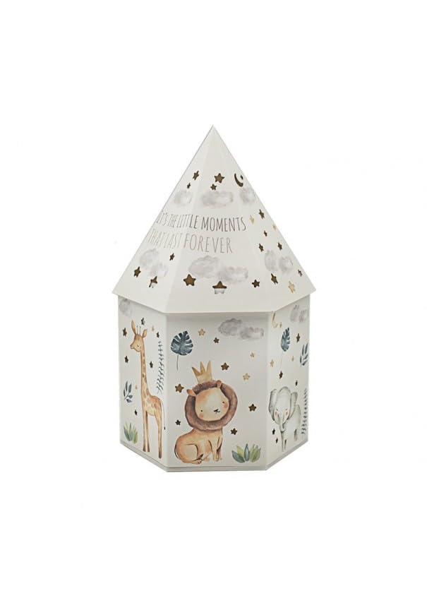 Lesser & Pavey Little Moments LED House for Kids & Home Décor | Natural and Subtle Led Lighting to Brighten Up Darker Rooms | Shine Night Light for Kids | Charming Indoor LED Lamp and Room Decor