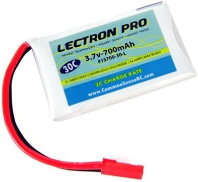 Lectron Pro 3.7 Volt - 700mAh 30C Lipo Pack for LaTrax Alias Quadcopter Model:, Toys & Games for Kids & Child