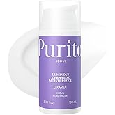 PURITO Luminous Ceramide Moisturizer | Five-Ceramide Barrier Recovery Cream for Dry & Sensitive Skin | Hydration Lock, Soothing Care, Vegan & Cruelty-Free | Korean Skincare, 100mL / 3.38 fl.oz