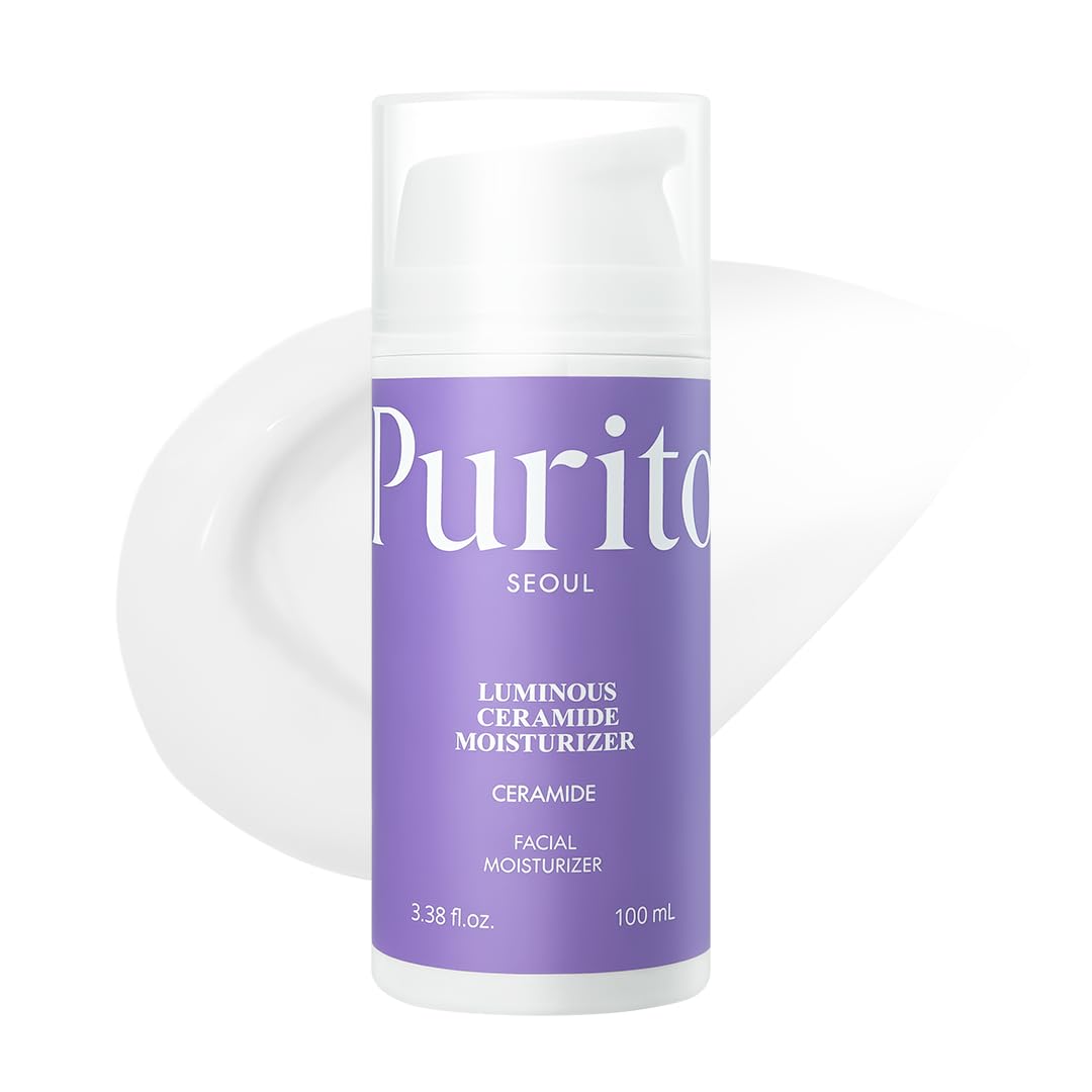 PURITO, Dermide Relief Barrier Moisturizer, vegan and cruelty free, relieving moisturizer, soothing, calming, safe ingredients, protective barrier, 100ml / 3.38 fl. Oz