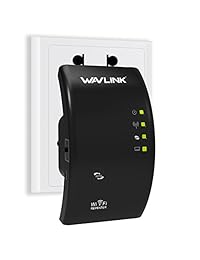 wavlink N300 WiFi Repetidor 802.11 N b g router de red Range Extender punto de acceso inalámbrico señal Boosters 3 dBi Antenas internas, color negro