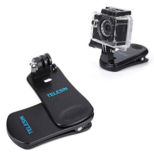 para-GoPro-Clip-360-Grados-Rotatorio-Ajustable-Clip-para-Gopro-Accesorios-Lanzamiento-Rpido-Abrazadera-sobre-Sombrero-Mochila-Adecuado-para-GoPro-Hero-Session-7-6-5-4-3-2018-Accion-Camara