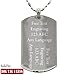 Personalized Photo Text Engraving Dog tags Custom Necklace Pendant Christmas Gift