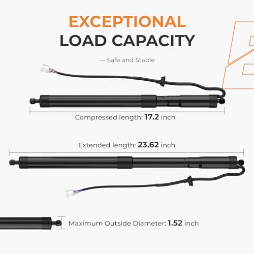 Autoexact Electric Liftgate Struts Fit for 2019-2025 Toyota Rav4, Power Liftgate Actuator, Rear Hatch Lift Support, Trunk Tailgate Struts Shock Replacement# 6892042020 6891042060 (Left & Right, 1Pair)