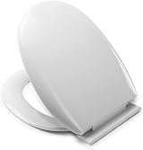 Croydex Soft Close Toilet Seat O Shape White Polypropylene Antibacterial view 6