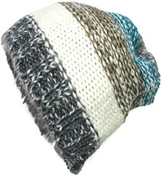 GYSEASON Winter Knitted Hat Women Warm Striped Skullies & Beanies Female
