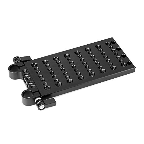 SMALLRIG Multi-Purpose Cheese Plate Mounting Plate with Dual Rod Clamp - 1093