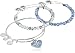 Alex and Ani Color Infusion Set of Three Mom Shiny Silver Bangle Bracelet