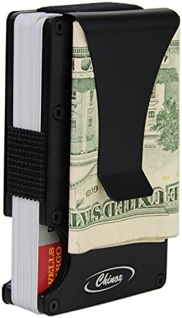 Minimalist RFID Blocking Wallet with Money Clip and Key Holder Limited Time Sale