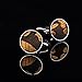 Barry.Wang Classic Formal Mens Ties Gold Paisley Tie Hanky Cufflinks Set