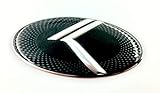 NEW VINTAGE K Steering Wheel Emblem Badge Overlay FOR KIA TELLURIDE (LODEN)