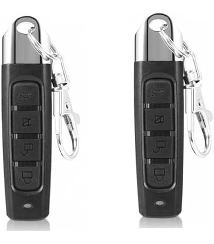 2PCS Car Garage Door Reote Control Key Replaceent Cloning Keychain
