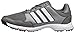 adidas Men's Tech Response Golf Shoe, Iron Metallic/White, 11.5 W US